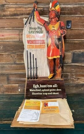 Winchester Wampum Extra Barrel Easel-back Cardboard