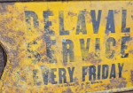 Delaval Service Friday SST Arrow Sign