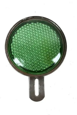 Green Automobile Reflector Do-Ray Lamp Co