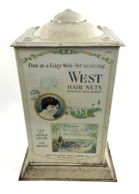 West Hair Nets Counter-Top Display