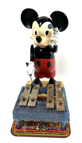 Marx Mickey the Musician Xylophone Player