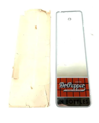 Dr Pepper In Bottles Advertising Mirror