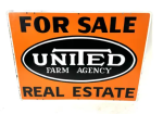 For Sale United Farm Agency Double Sided Sign