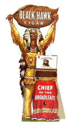 Black Hawk Easel Back Chief of the Broadleafs