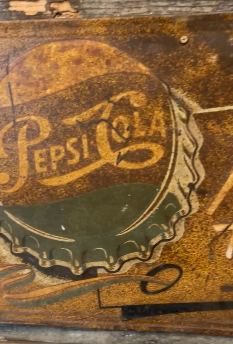 Pepsi-Cola More Bounce to the Ounce SST Sign