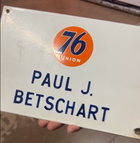 Union 76 Station Owner Identification SSP Sign