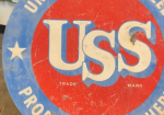 United States Steel Products Sold Here 15 Inch DST Sign