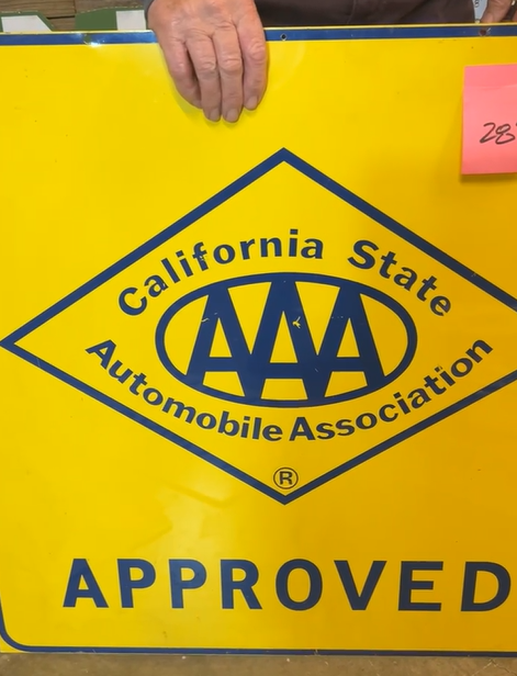 California State Automobile Association Approved DST Sign