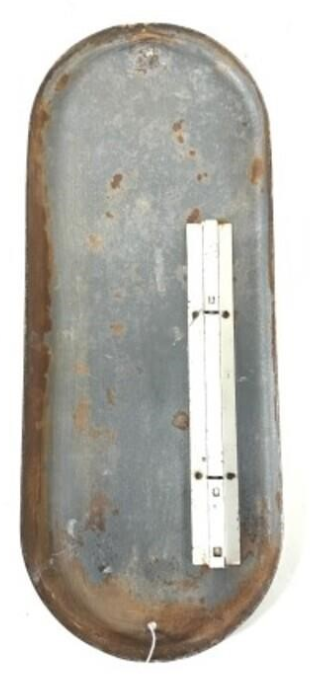 Orange Crush with Ribbed Bottle SST Tube Thermometer