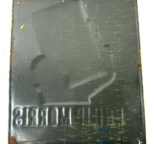 Phillip Morris Cigarettes Embossed SST Sign
