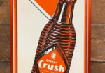 Drink Orange Crush Embossed SST Vertical Sign