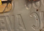Pacific Avenue SSP Embossed Street Sign