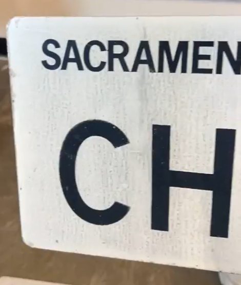 Chicago Avenue Aluminum Street Sign