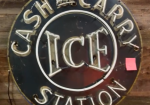 Cash and Carry ICE Station SST Added Neon Sign