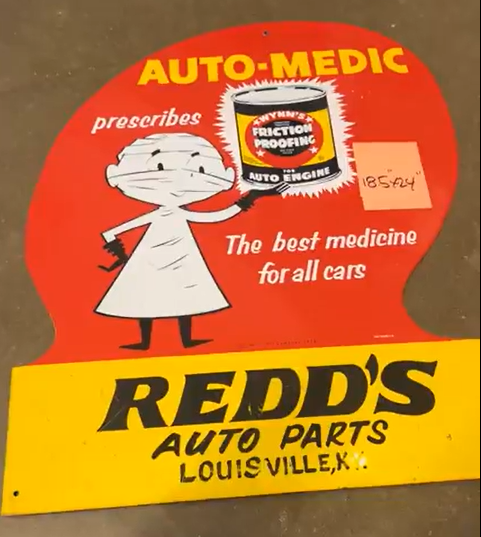 Auto-Medic Friction Proofing SST Die Cut Sign
