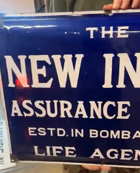 New India Assurance Company SSP Convex Sign