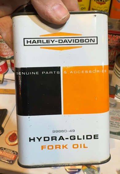 Harley-Davidson Motorcycles Fork Oil SST Can