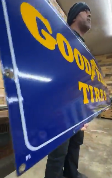 Good Year Tires SSP 5 Foot Sign