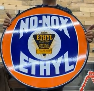 Gulf No-Nox Ethyl 30 Inch DSP Sign