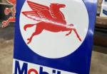 Mobiloil with Pegasus European SSP Self Framed Sign