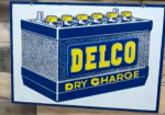 Delco Dry Charge DST Sign