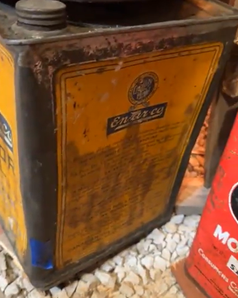 En-Ar-Co Motor Oil Canadian Oil Companies SST Five Imperial Gallon Can