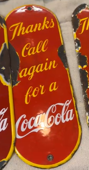 Coca-Cola SSP Push Plate