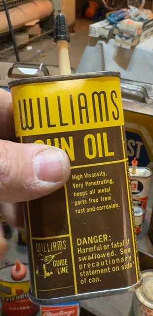 Williams Gun Oil SST Oiler Can