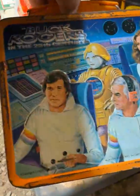 Buck Rogers SST Lunch Box no Thermos