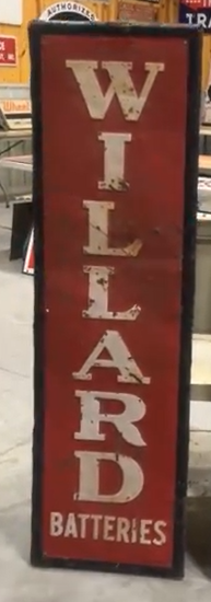 Willard Batteries SST 5 Foot Sign