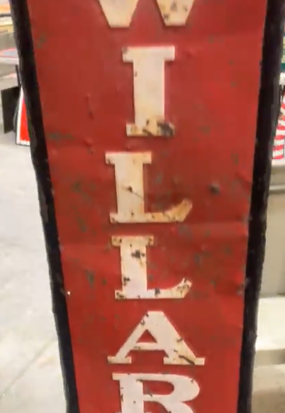 Willard Batteries SST 5 Foot Sign