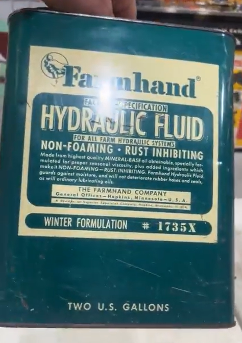 Farmhand Hydraulic Fluid SST Two Gallon Can