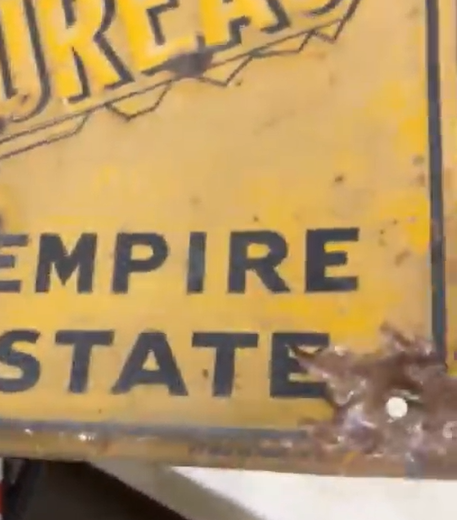 Farm Bureau Member Empire State SST Embossed Sign
