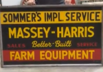 Massey-Harris Farm Equipment SST Sign