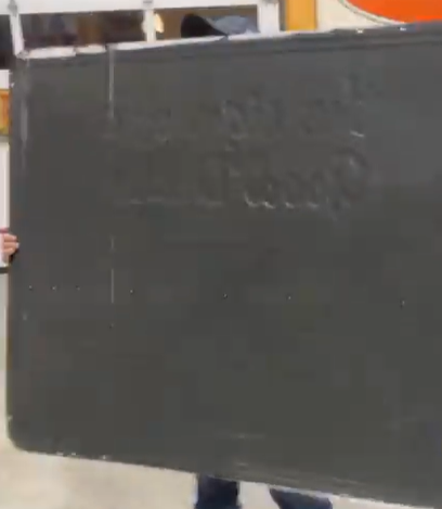 New Idea Farm Equipment Sign of a Good Dealer SST Embossed Sign