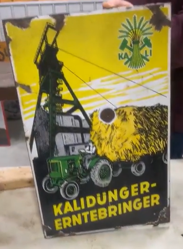Kalidunger-Erntebringer German Farming SST Sign