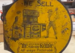 South Bend Malleable Range DST Flange Sign