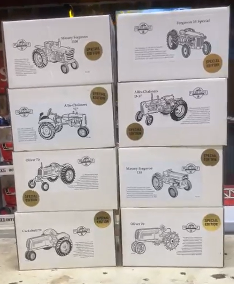 Massey Ferguson Allis-Chalmers Oliver and more 1/16th Scale Model Tractors