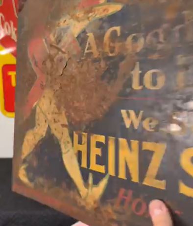 Heinz Soups Home Style DST Flange Sign