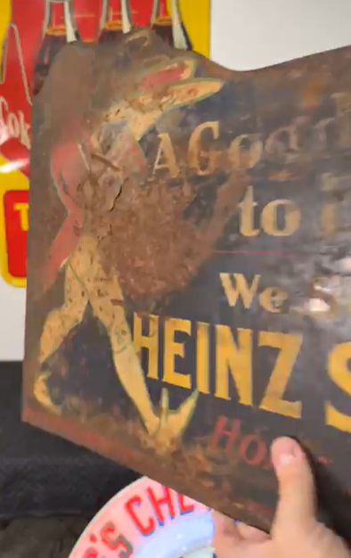 Heinz Soups Home Style DST Flange Sign