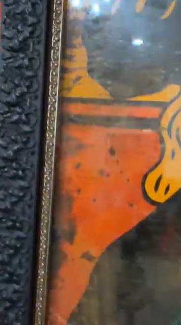 Hanson Prescription Druggist Meet Me at the Fountain SST Ithica Sign