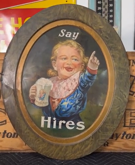 Say Hires Root Beer Ugly Boy SST Sign