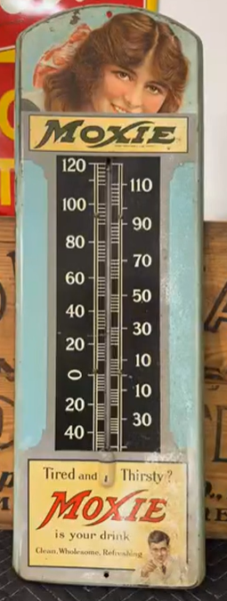 Moxie Muriel Ostrich Tired and Thirsty SST Tube Thermometer