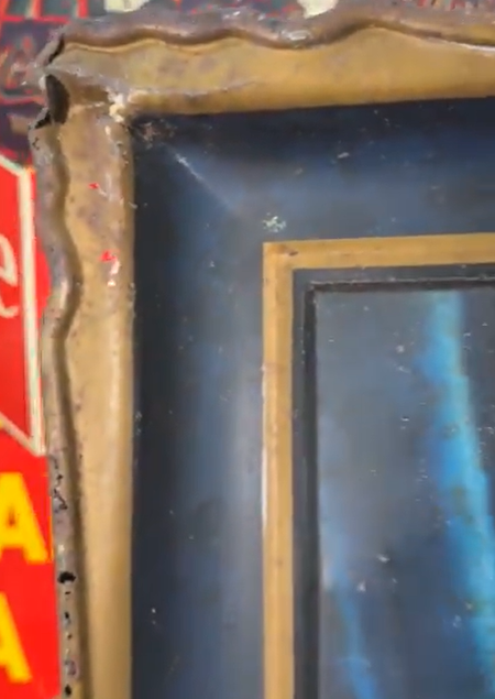 Whistle Orange Soda Shapely Style Bottle Portrait SST Self-Framed Sign