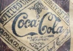 Drink a Bottle of Coca-Cola Oil Cloth 12 Foot Sign