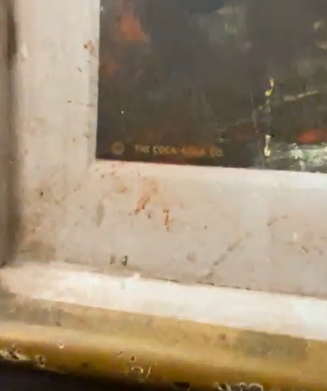 Coca-Cola Betty Delicious and Refreshing SST Self Framed Sign