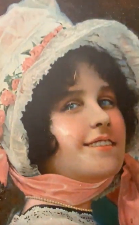 Coca-Cola Betty Delicious and Refreshing SST Self Framed Sign