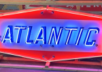 Atlantic Gasoline SSP Sign with Added Neon
