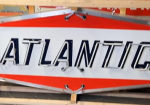 Atlantic Gasoline SSP Sign with Added Neon