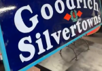 Goodrich Silvertowns Tires SSP Sign